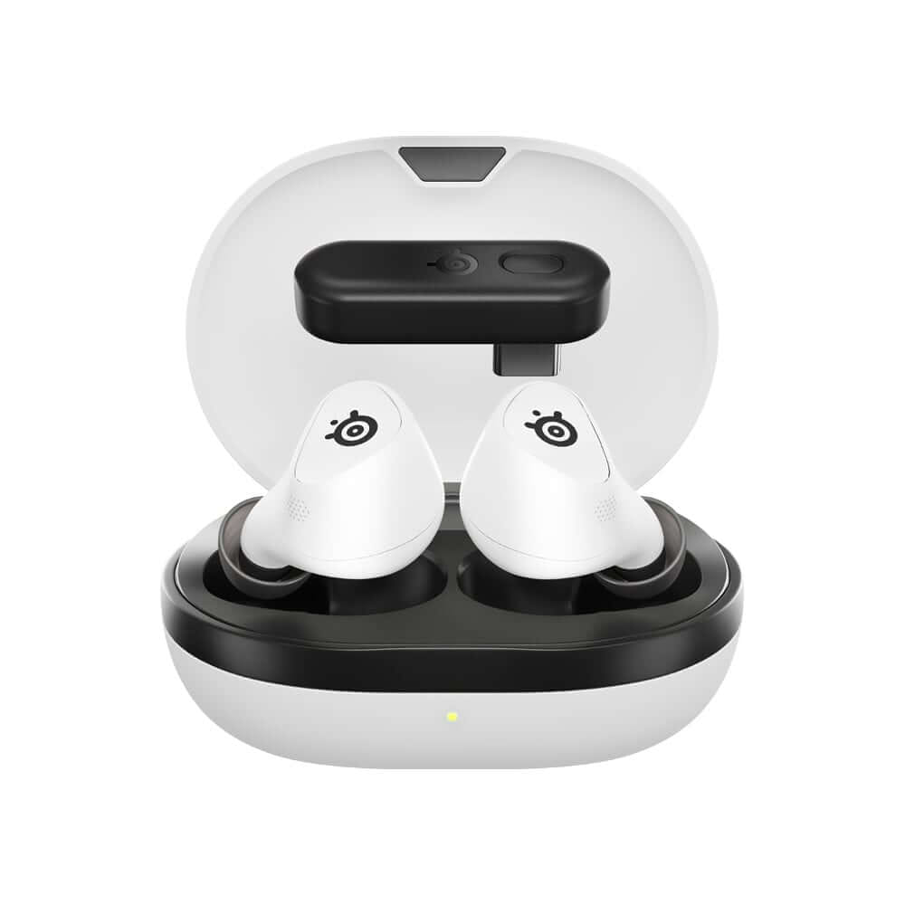 หูฟังไร้สาย STEELSERIES ARCTIS GAMEBUDS สีขาว_0